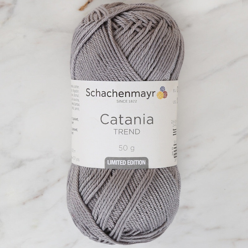 Schachenmayr Catania 50gr Yarn, Grey – 00435