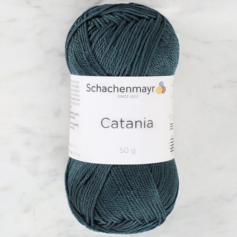 Schachenmayr Catania 50gr Yarn, Petrol Green – 00244
