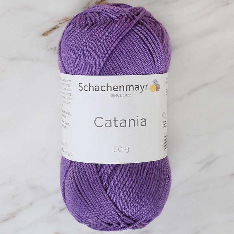 Schachenmayr Catania 50gr Yarn, Purple – 00113