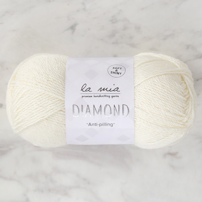La Mia Diamond Yarn, Light Cream – L085