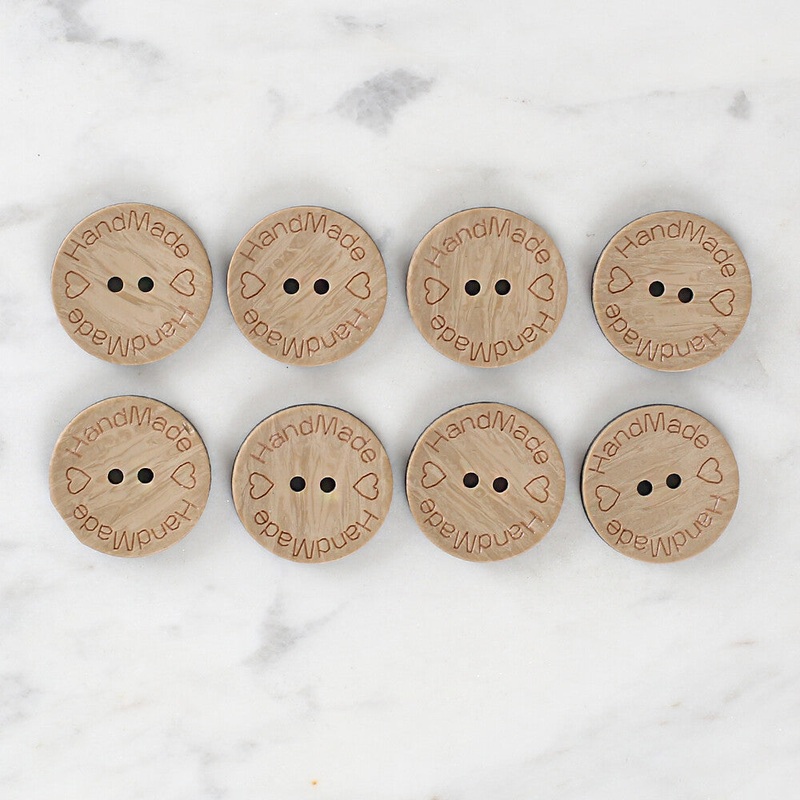 Loren Crafts 8 Pcs Handmade Button – 1602