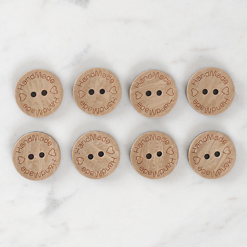 Loren Crafts 8 Pcs Handmade Button – 1605