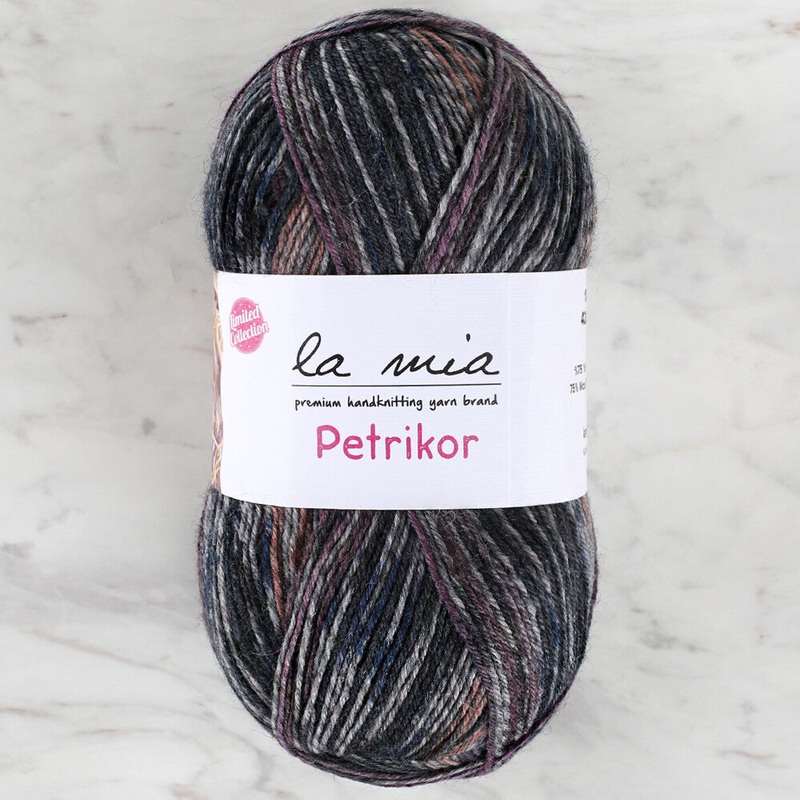 La Mia Petrikor Socks Yarn, Variegated – L09