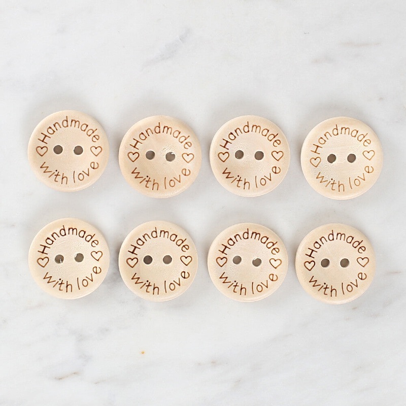 Loren Crafts 8 Pcs Handmade Button – 1617