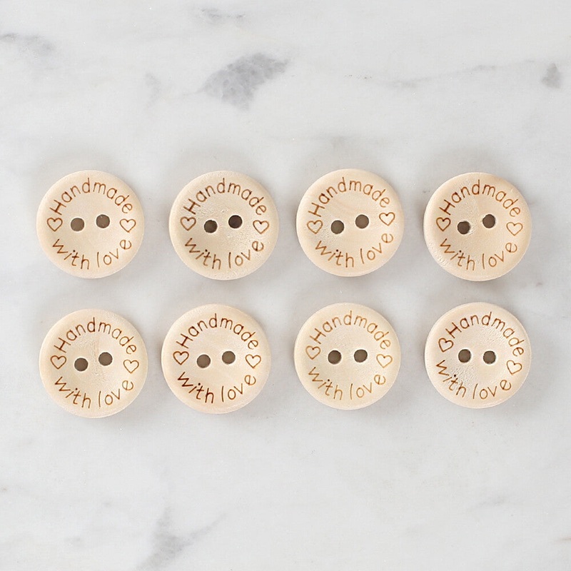 Loren Crafts 8 Pcs Handmade Button – 1618