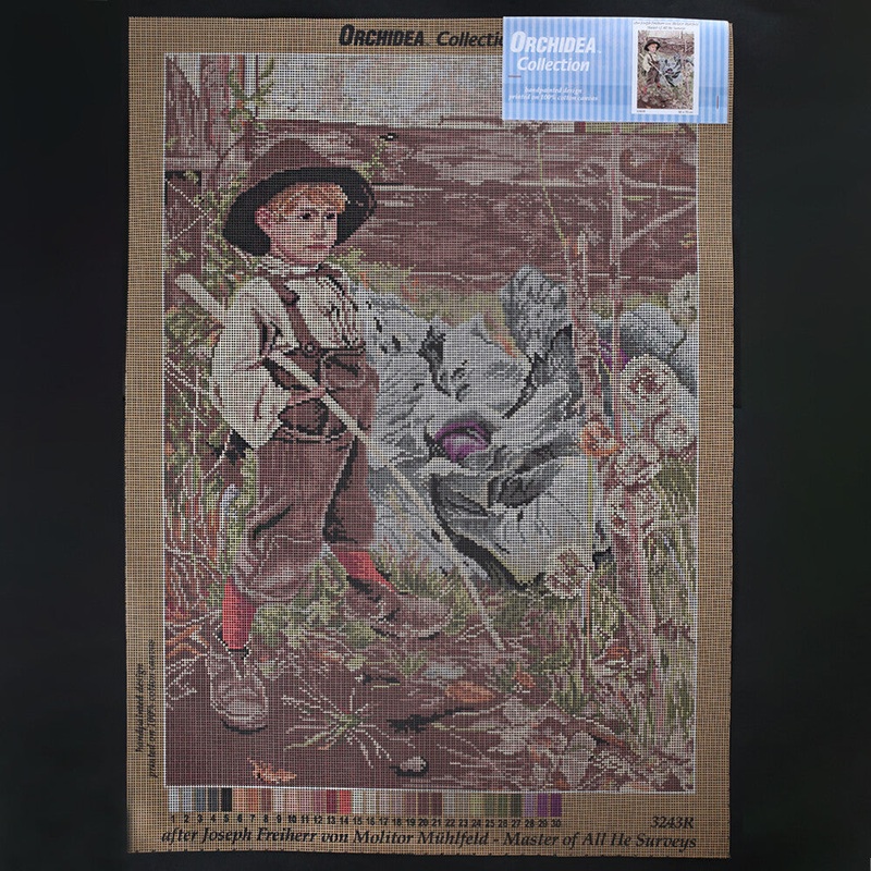 Orchidea 50×70 cm Josepb Freiherr Von Moliter Mhlfeld – Master Of All He Surveys Printed Gobelin 32