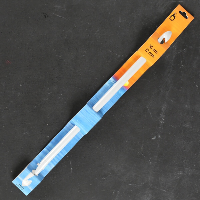 Pony Double-Ended 12mm 35 cm Tunisian Crochet Hook – 43955