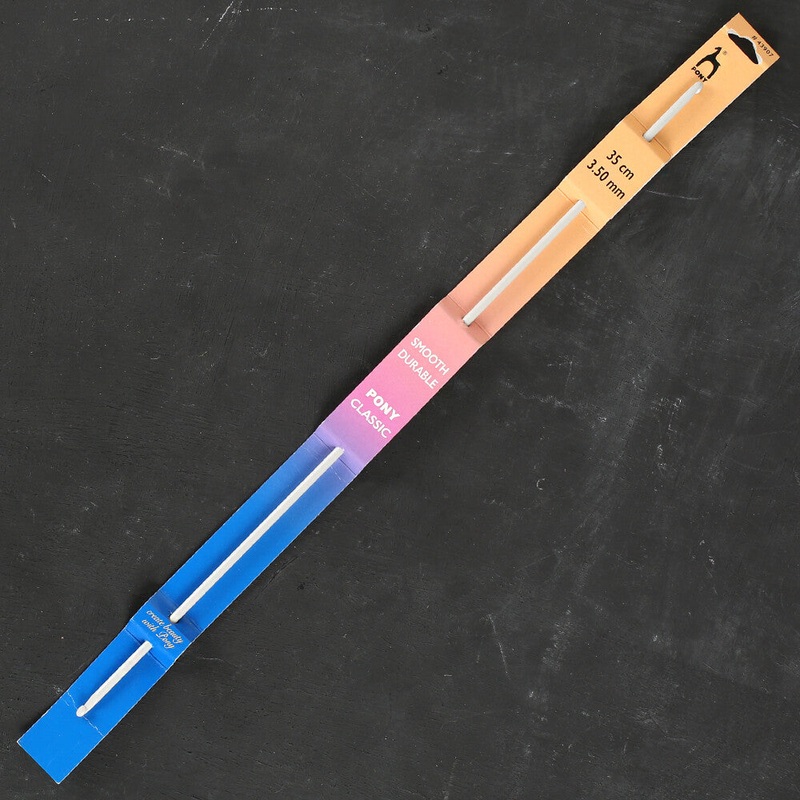 Pony Double-Ended 3.50mm 35 cm Tunisian Crochet Hook – 43907