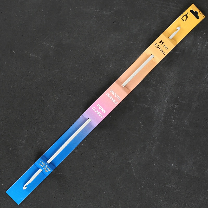 Pony Double-Ended 4.50mm 35 cm Tunisian Crochet Hook – 43910
