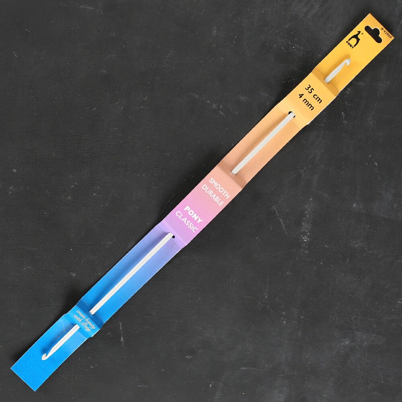 Pony Double-Ended 4mm 35 cm Tunisian Crochet Hook – 43909