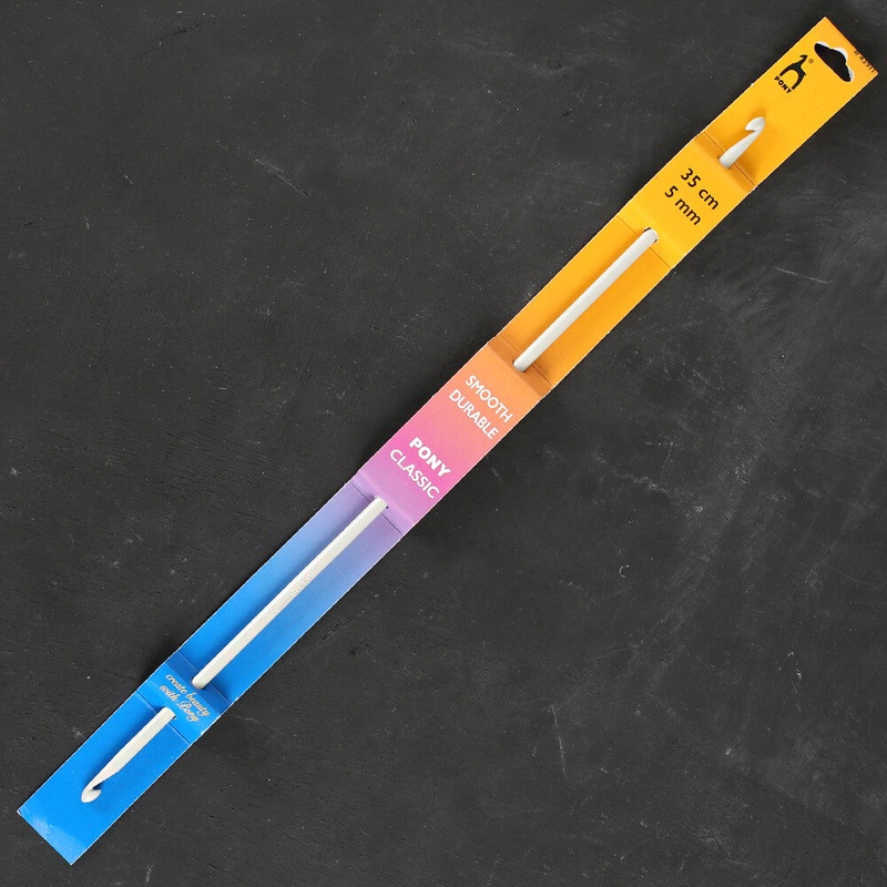 Pony Double-Ended 5mm 35 cm Tunisian Crochet Hook – 43911