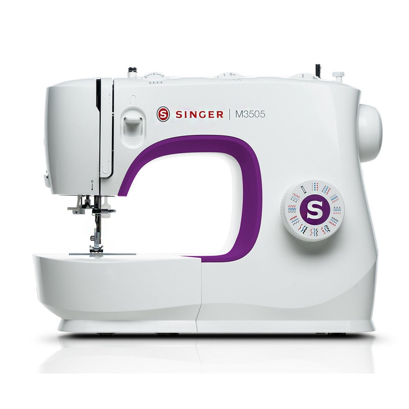 Singer M3505 Sewing Machine, White