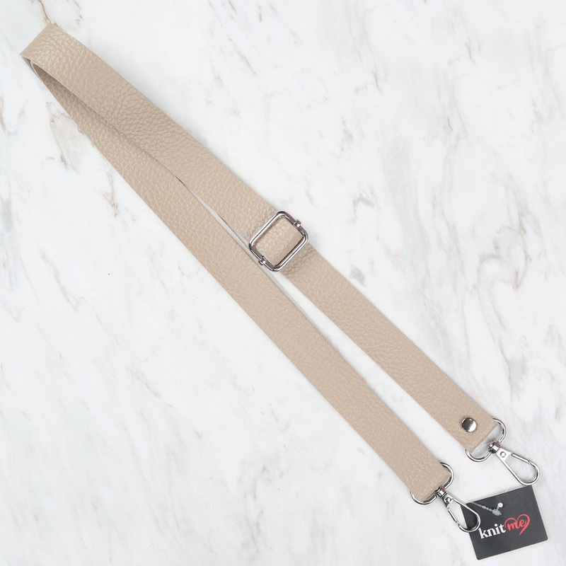 Knitme Sliding Buckle Bag Strap 130×2,5 cm Beige BA-0003