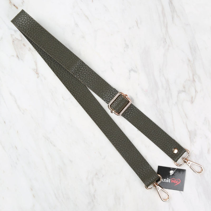 Knitme Sliding Buckle Bag Strap 130×2,5 cm Khaki BA-0003
