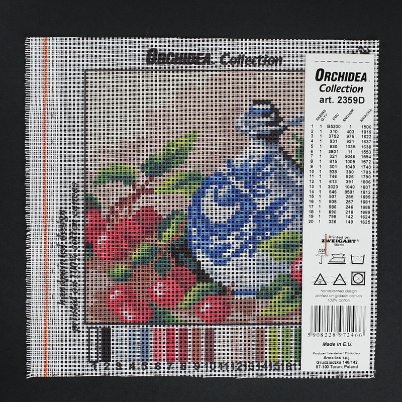Orchidea 15×15 cm Printed Gobelin 2359D