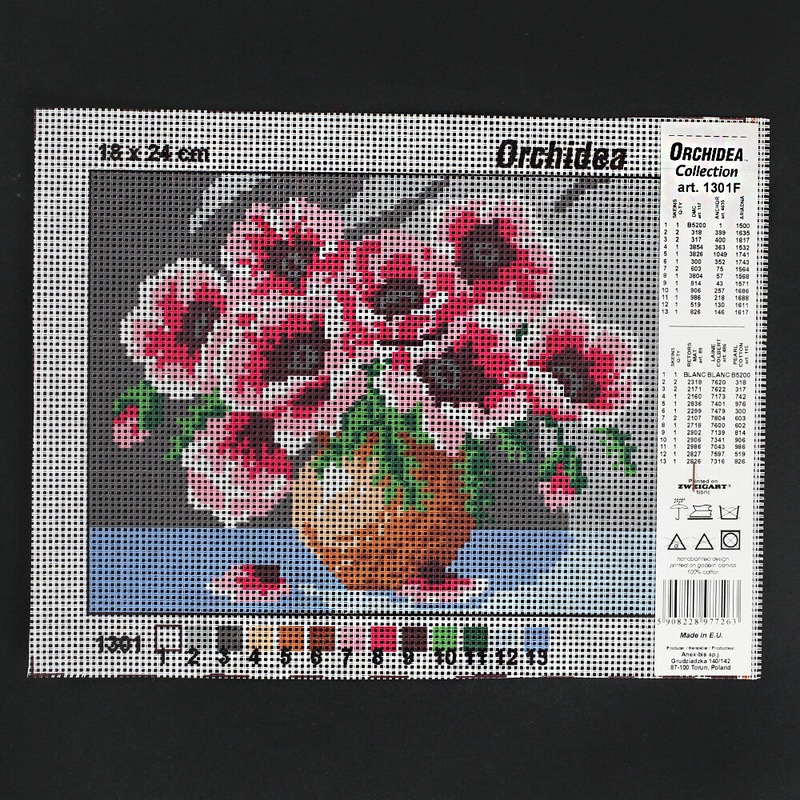 Orchidea 18×24 cm Printed Gobelin 1301F