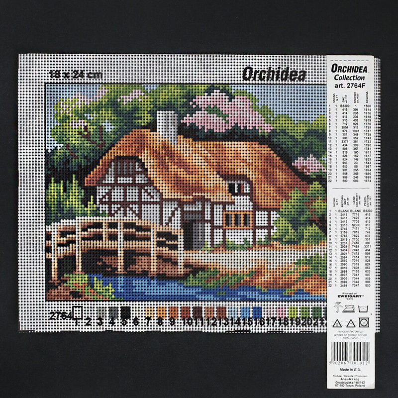 Orchidea 18×24 cm Printed Gobelin 2764F