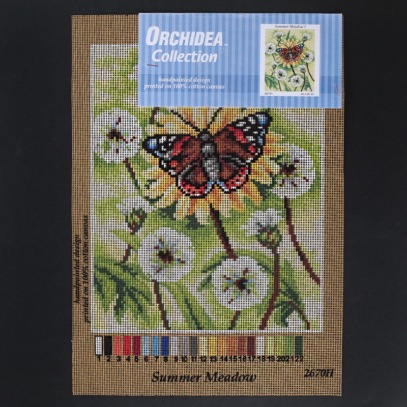Orchidea 24×30 cm Summer Meadow I Printed Gobelin 2670H