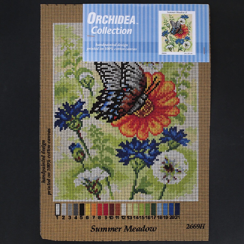 Orchidea 24×30 cm Summer Meadow II Printed Gobelin 2669H