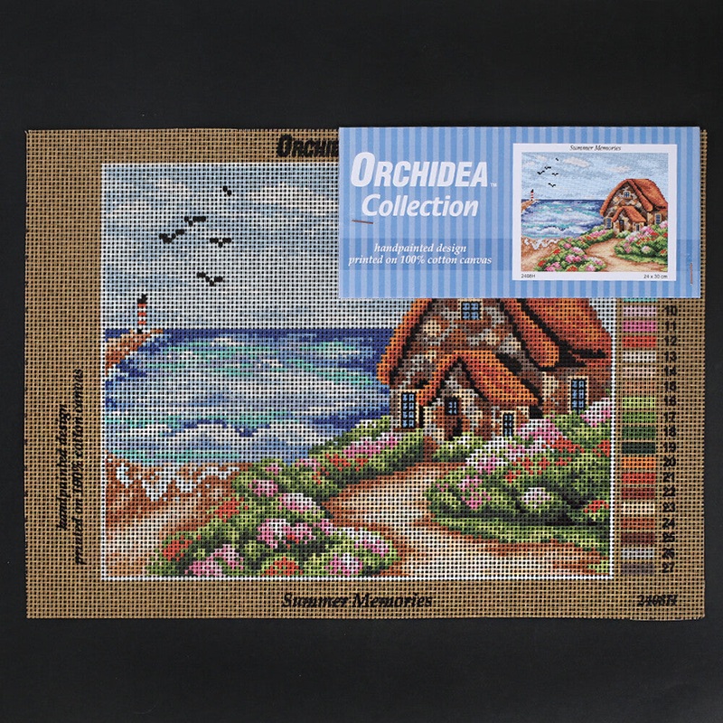 Orchidea 24×30 cm Summer Memories Printed Gobelin 2408H