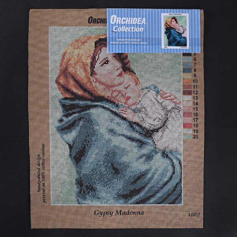 Orchidea 30×40 cm Gypsy Madonna Printed Gobelin 1485J