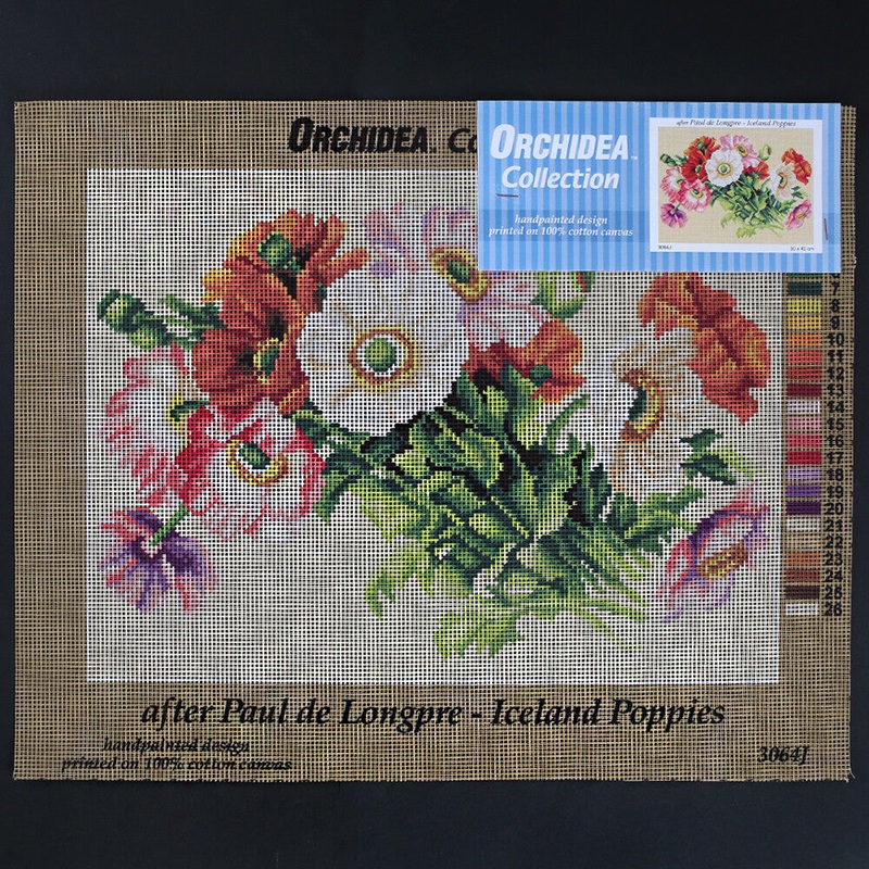 Orchidea 30×40 cm  Printed Gobelin 3064J