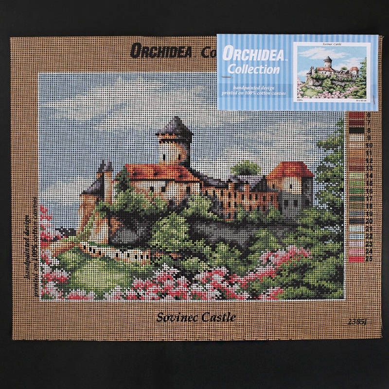 Orchidea 30×40 cm Sovince Castle Printed Gobelin 2385J