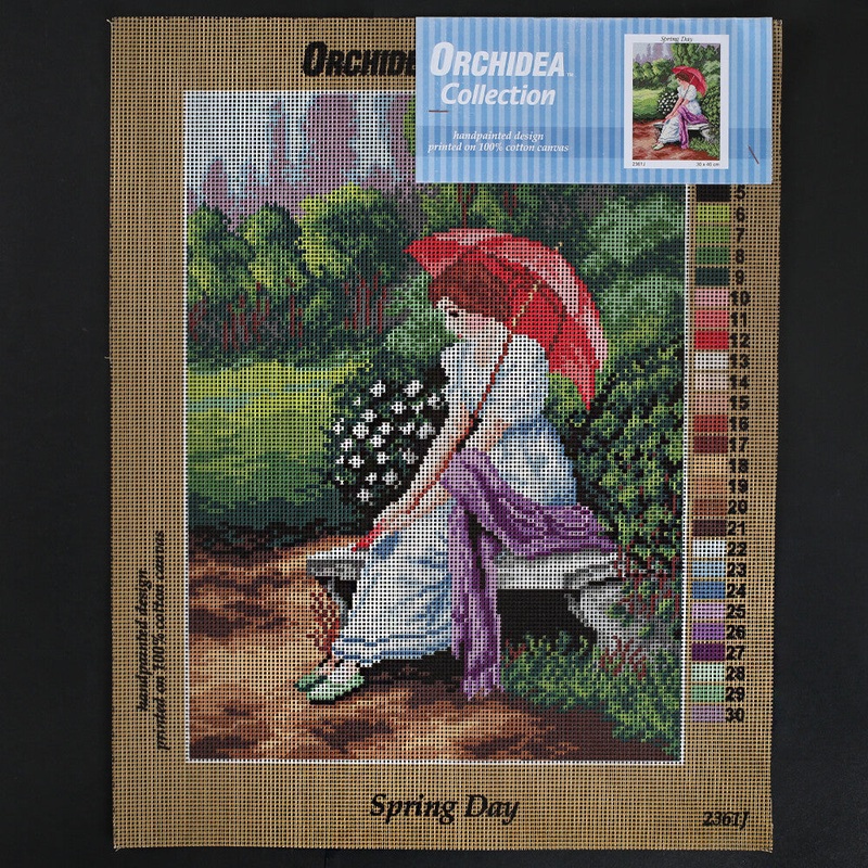 Orchidea 30×40 cm Spring Day Printed Gobelin 2361J