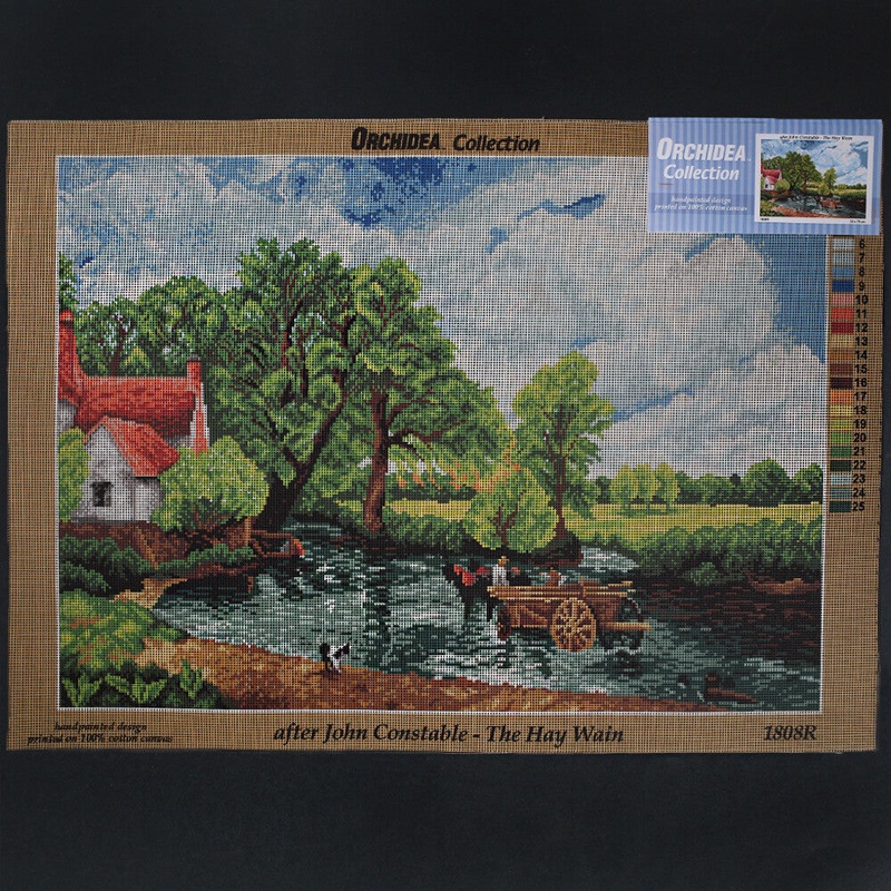 Orchidea 50×70 cm John Constable – The Hay Wain Printed Gobelin 1808R