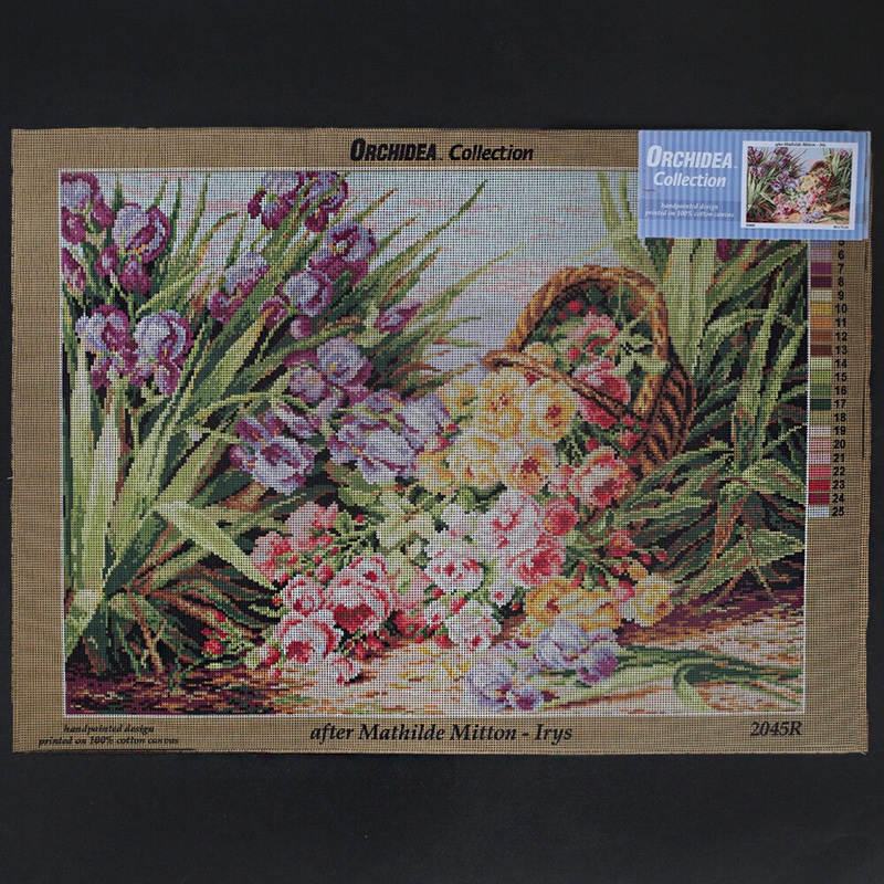 Orchidea 50×70 cm Mathilde Mitton – Iris Printed Gobelin 2045R