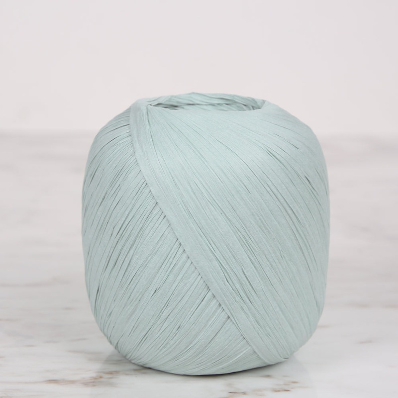 Iplix Natural Raffia Paper Yarn ,Blue – 73