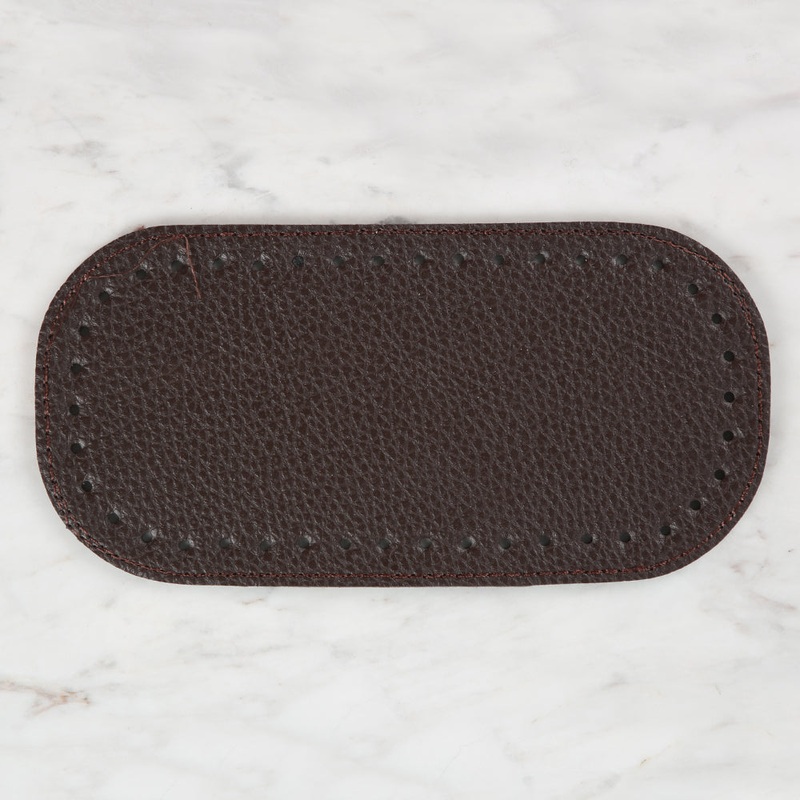 Knitme Bag Base 20×10 cm Oval, Brown BA-0062