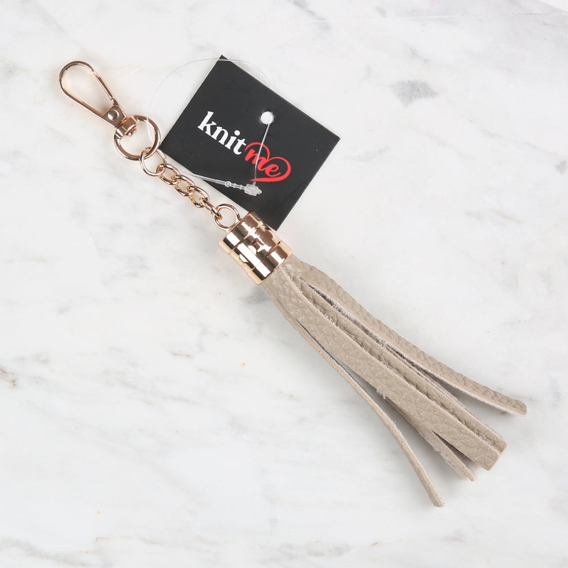 Knitme Bag Tassel Beige BA-0009