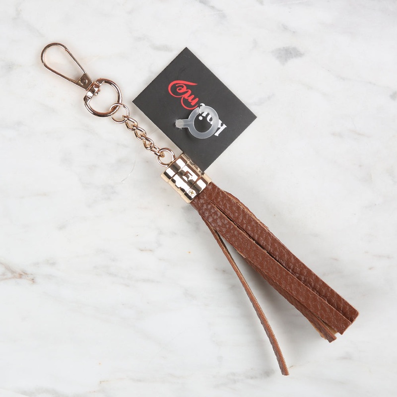 Knitme Bag Tassel Cinnamon BA-0009