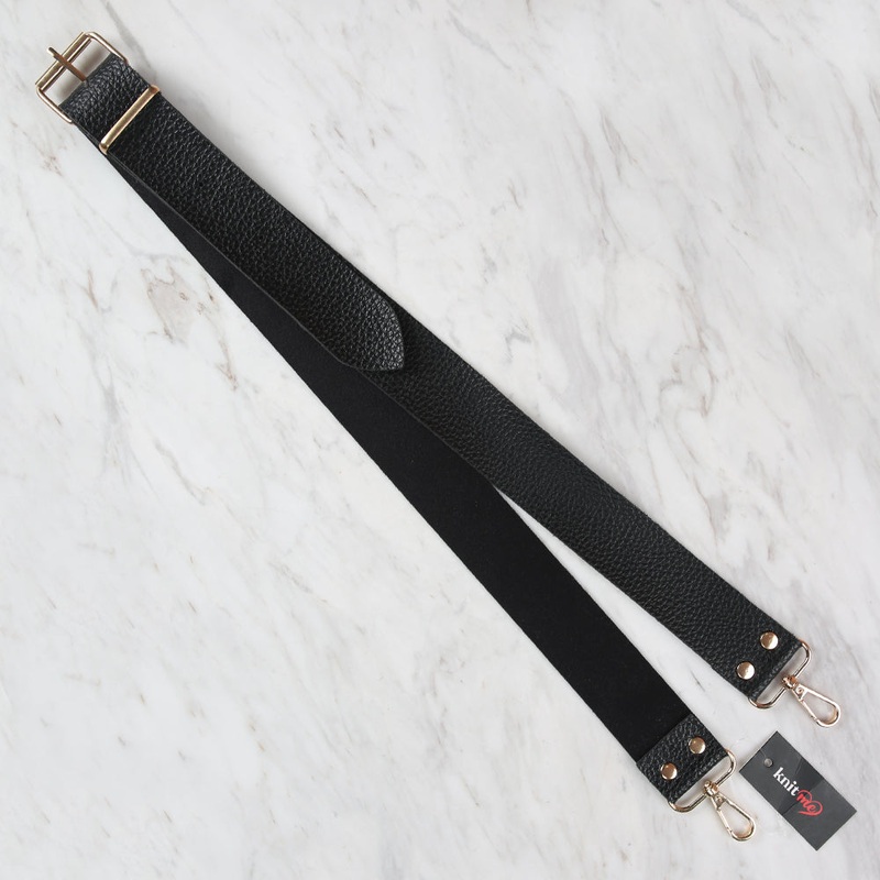 Knitme Belt Buckle Bag Hanger 125×4 cm Black BA-0005