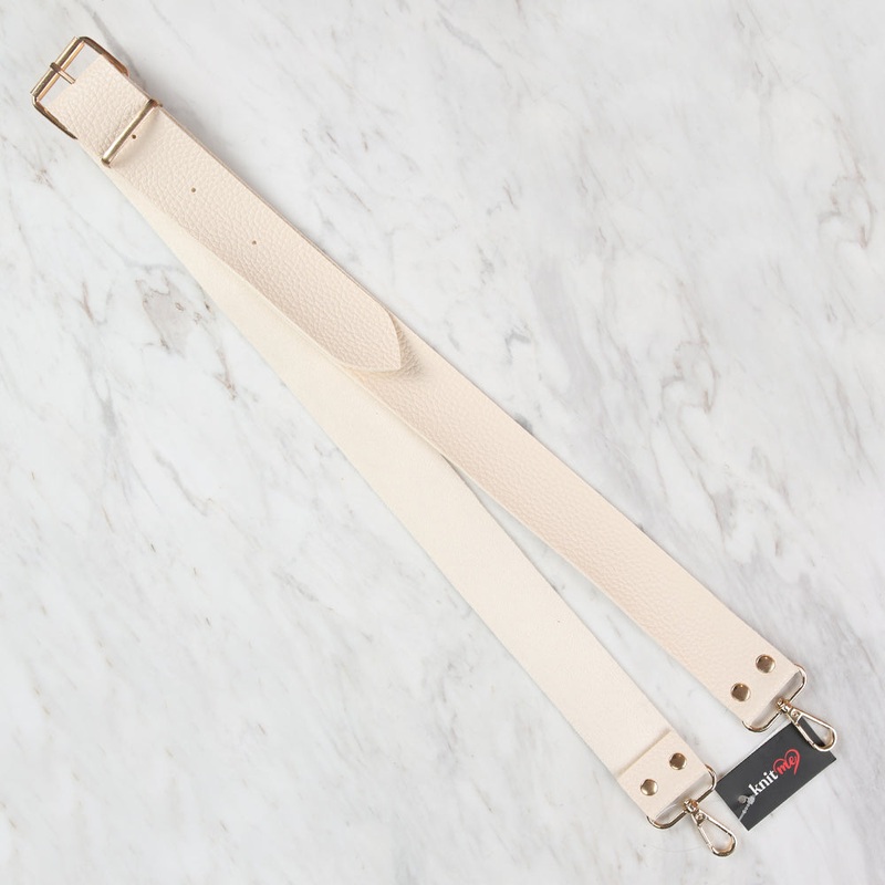 Knitme Belt Buckle Bag Hanger 125×4 cm Cream BA-0005