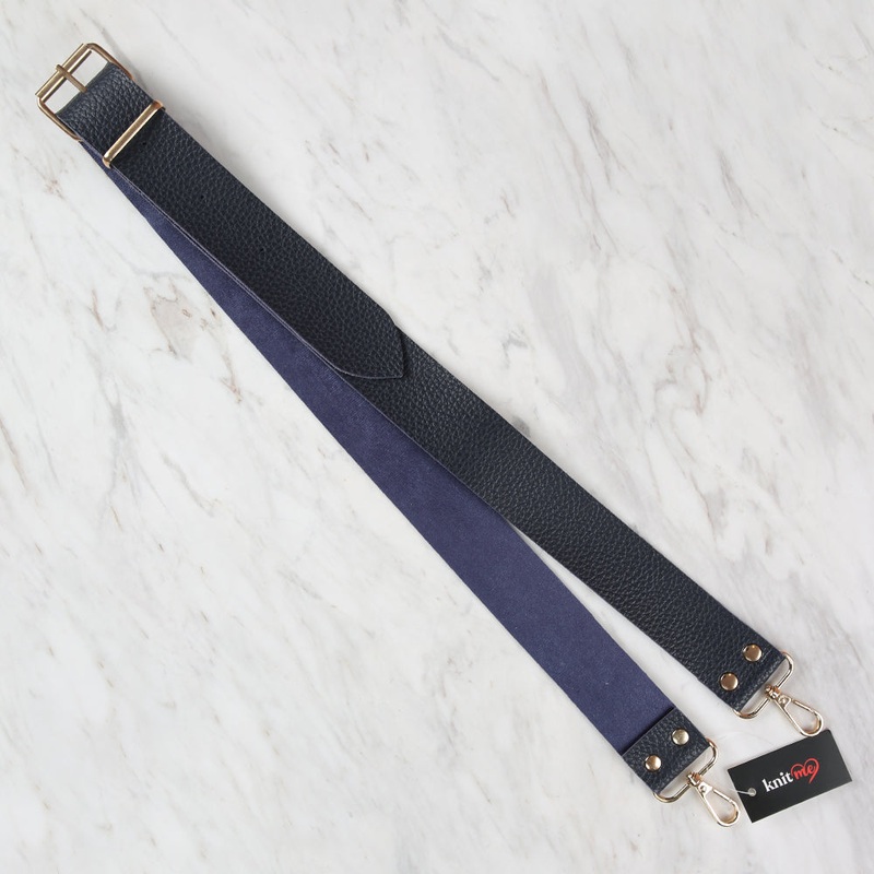 Knitme Belt Buckle Bag Hanger 125×4 cm Navy Blue BA-0005