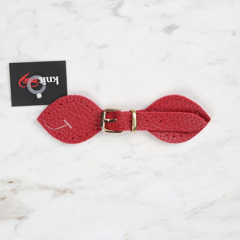 Knitme Butterfly Insect 14 cm Red BA-0028