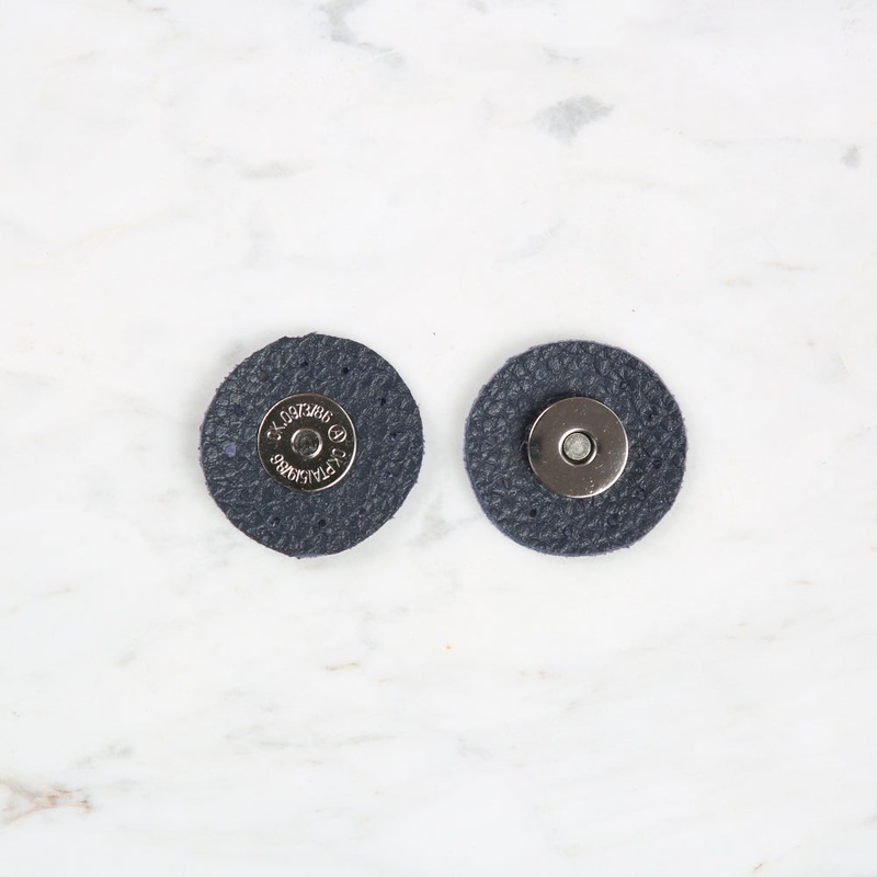 Knitme Round Magnet 4×4 cm Blue BA-0059