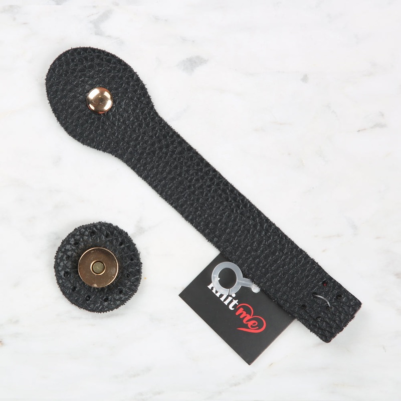 Knitme Snap Bag Cover 2.5×17 cm Black BA-0045