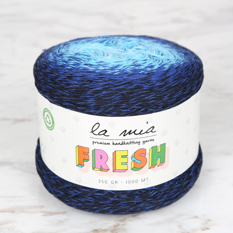 La Mia Fresh Knitting Yarn, Variegated – LF009