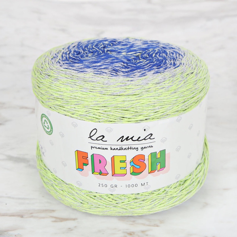 La Mia Fresh Knitting Yarn, Variegated – LF019