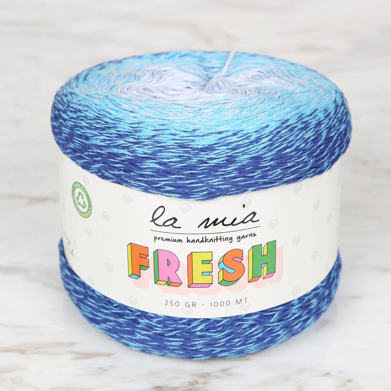 La Mia Fresh Knitting Yarn, Variegated – LF020