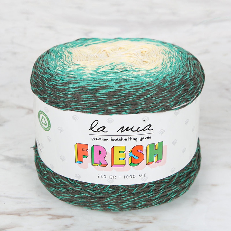 La Mia Fresh Knitting Yarn, Variegated – LF024