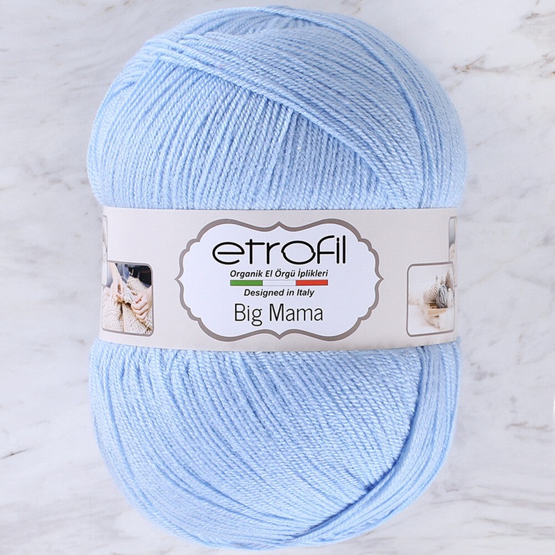 Etrofil Big Mama Yarn, Baby Blue – 817