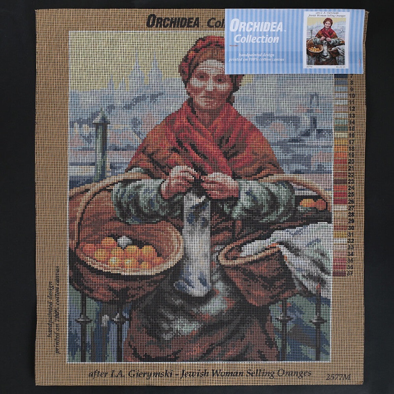 Orchidea 40×50 cm I. A. Gierymski – Jewish Woman Selling Oranges Printed Gobelin 2577M