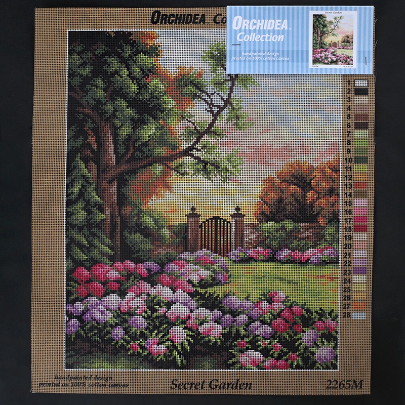 Orchidea 40×50 cm Printed Gobelin Secret Garden