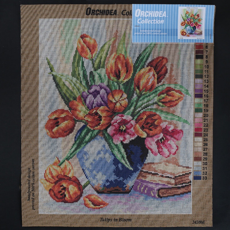 Orchidea 40×50 cm Tulips in Bloom Printed Gobelin 2430M