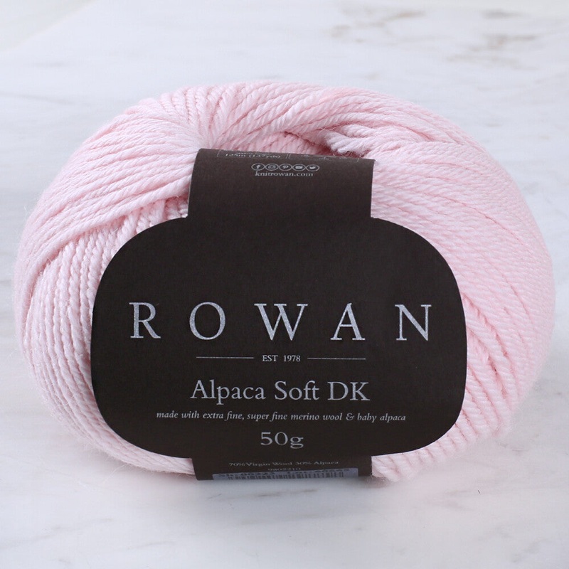 Rowan Alpaca Soft DK Yarn, Blush – 00223