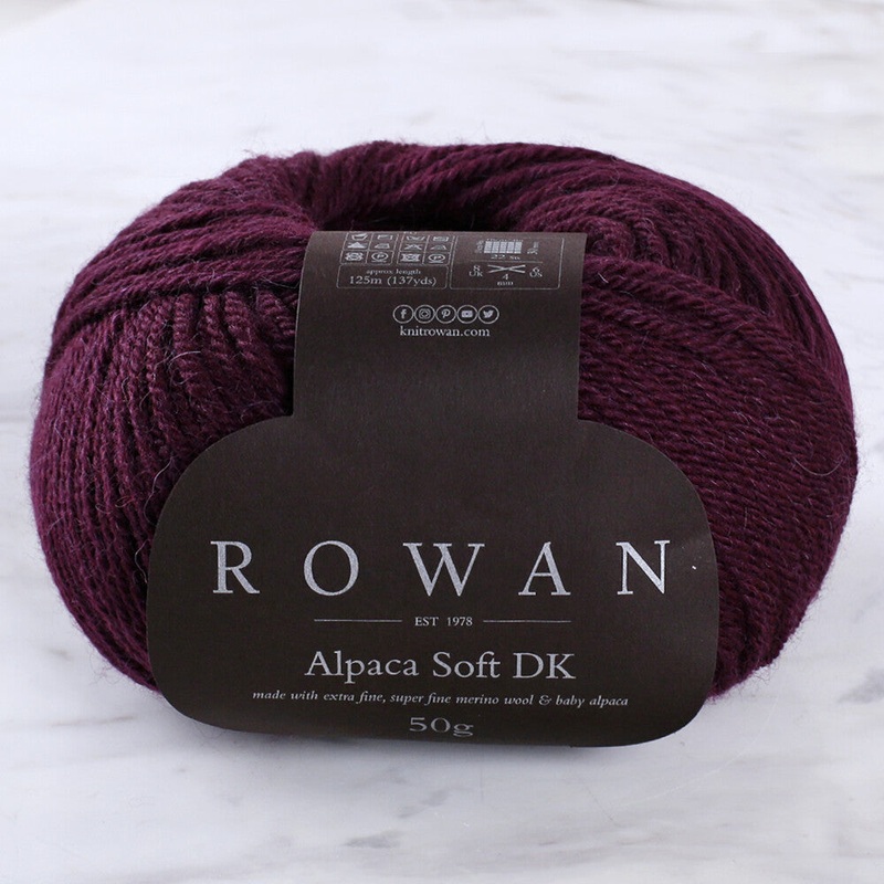Rowan Alpaca Soft DK Yarn, Brown – 00230
